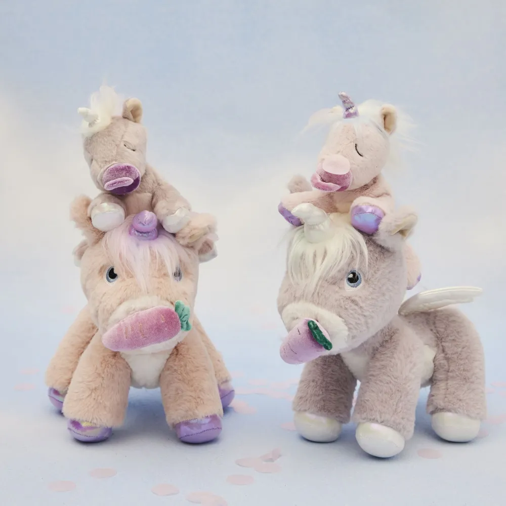 Olli Ella Indoor Play|Soft Toys|Binky Baby Unicorn - Sparkle