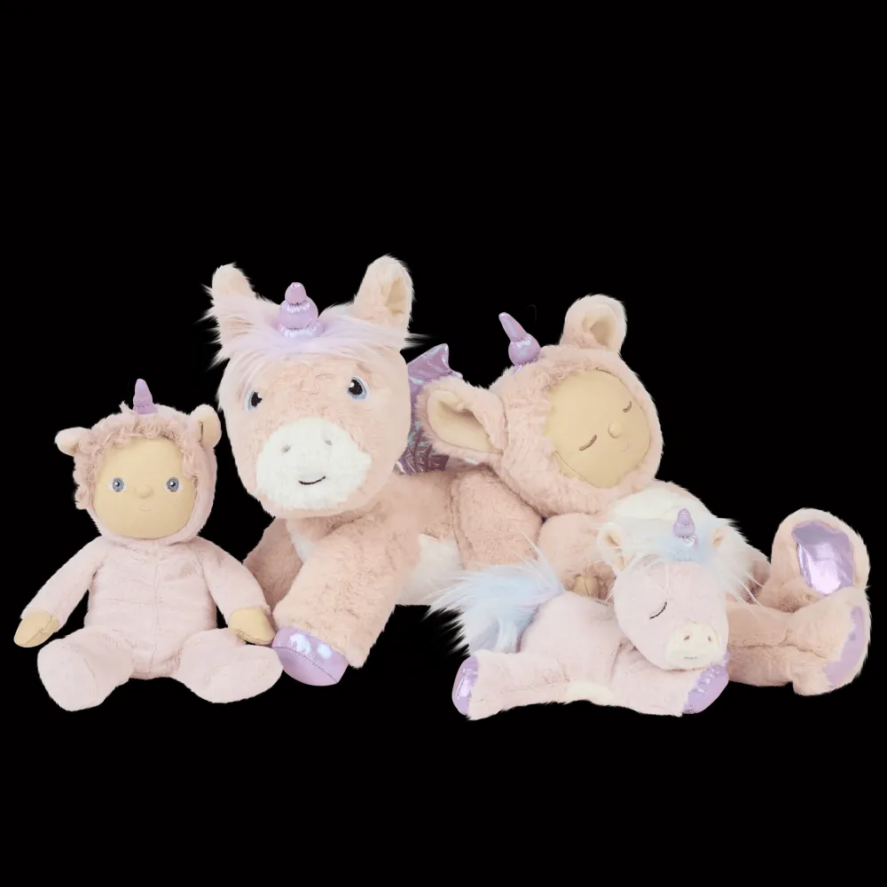 Olli Ella Indoor Play|Soft Toys|Binky Baby Unicorn - Sparkle