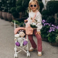 Olli Ella Indoor Play|Doll Accessories|Carrie Convertible Changing Set - Rose