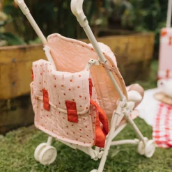 Olli Ella Indoor Play|Doll Accessories|Carrie Convertible Changing Set - Strawberry