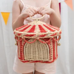 Olli Ella Indoor Play|For Storage|Circus Tent - Basket