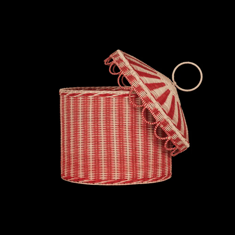 Olli Ella Indoor Play|To Carry|Circus Tent - Toy Basket