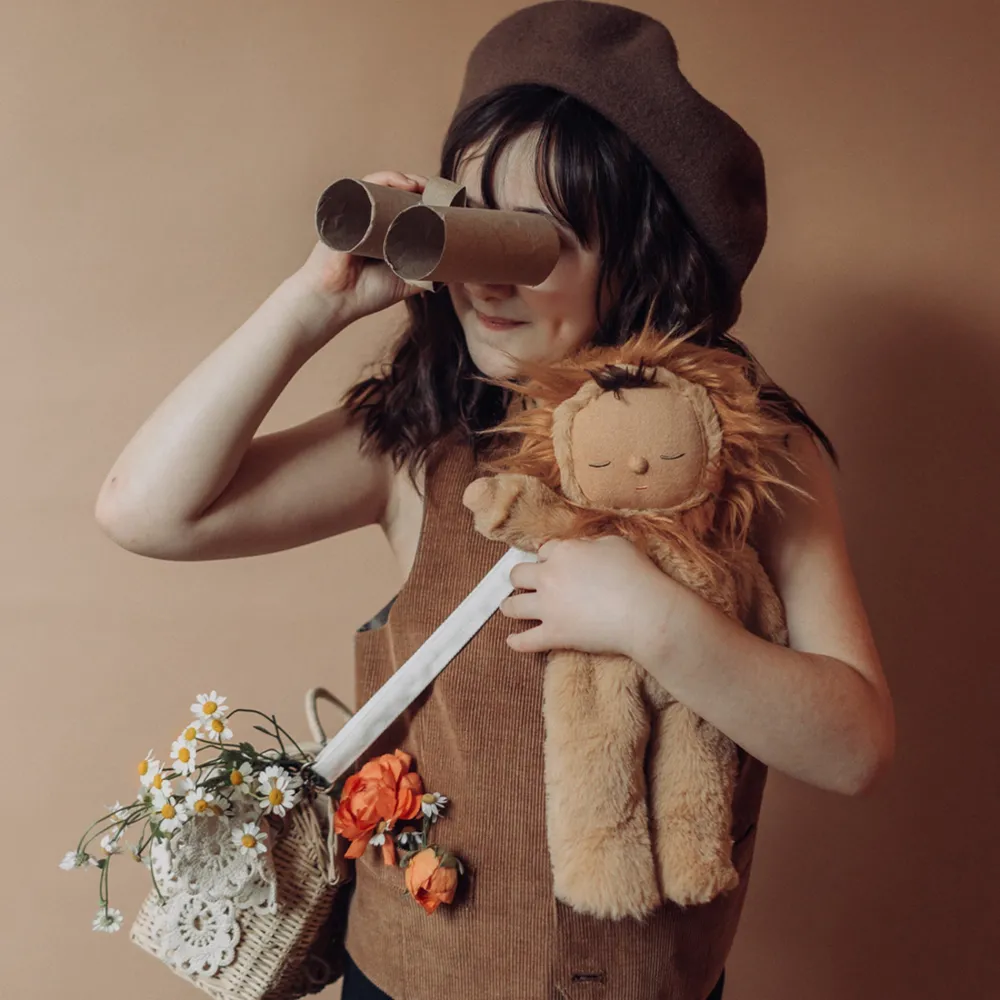 Olli Ella Indoor Play|Soft Toys - Newborns|Cozy Dinkums - Lion Pip