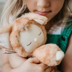 Olli Ella Indoor Play|Soft Toys - Newborns|Cozy Dinkums - Tabby Cat - Jinx