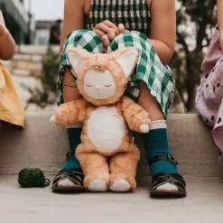 Olli Ella Indoor Play|Soft Toys - Newborns|Cozy Dinkums - Tabby Cat - Jinx