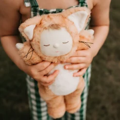 Olli Ella Indoor Play|Soft Toys - Newborns|Cozy Dinkums - Tabby Cat - Jinx