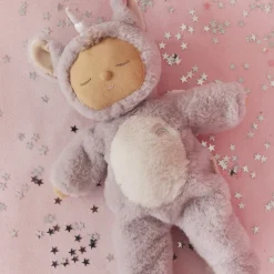 Olli Ella Indoor Play|Soft Toys - Newborns|Cozy Dinkums - Unicorn - Sweetpea