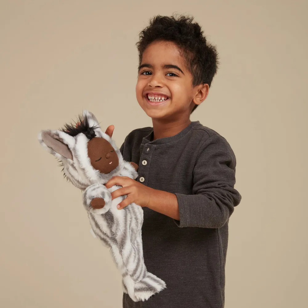 Olli Ella Indoor Play|Soft Toys - Newborns|Cozy Dinkums - Zebra Mini