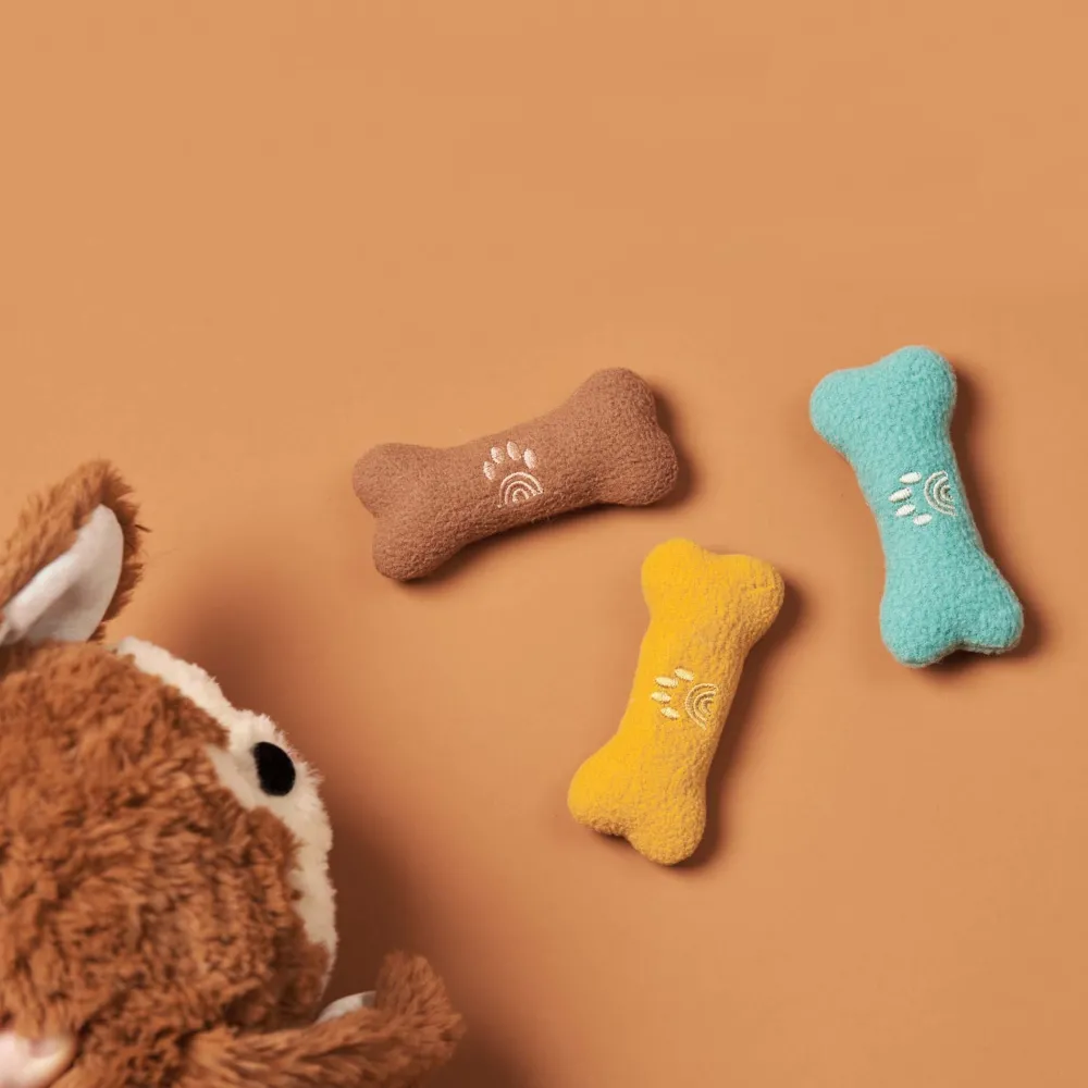 Olli Ella Indoor Play|Doll Accessories|Dinkum Dogs - Dog Bones - Oatmeal