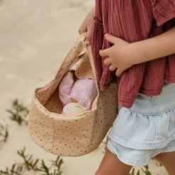 Olli Ella Indoor Play|Doll Accessories|Dinkum Dolls Carry Cot - Gumdrop
