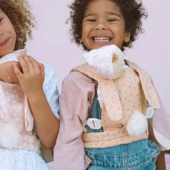 Olli Ella Indoor Play|Doll Accessories|Dinkum Dolls Cottontail Carrier - Hopscotch