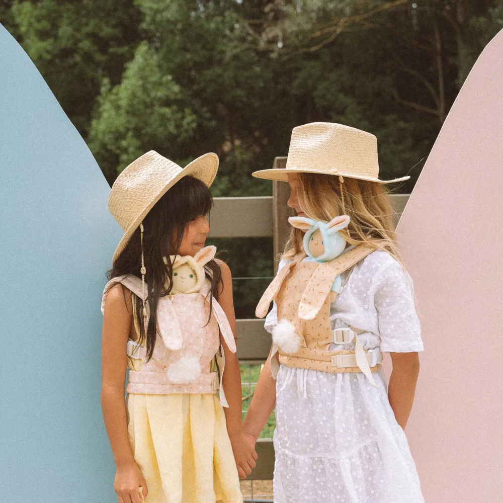 Olli Ella Indoor Play|Doll Accessories|Dinkum Dolls Cottontail Carrier - Hopscotch