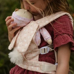 Olli Ella Indoor Play|Doll Accessories|Dinkum Dolls Cottontail Carrier - Lapin