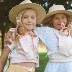 Olli Ella Indoor Play|Doll Accessories|Dinkum Dolls Cottontail Carrier - Lapin