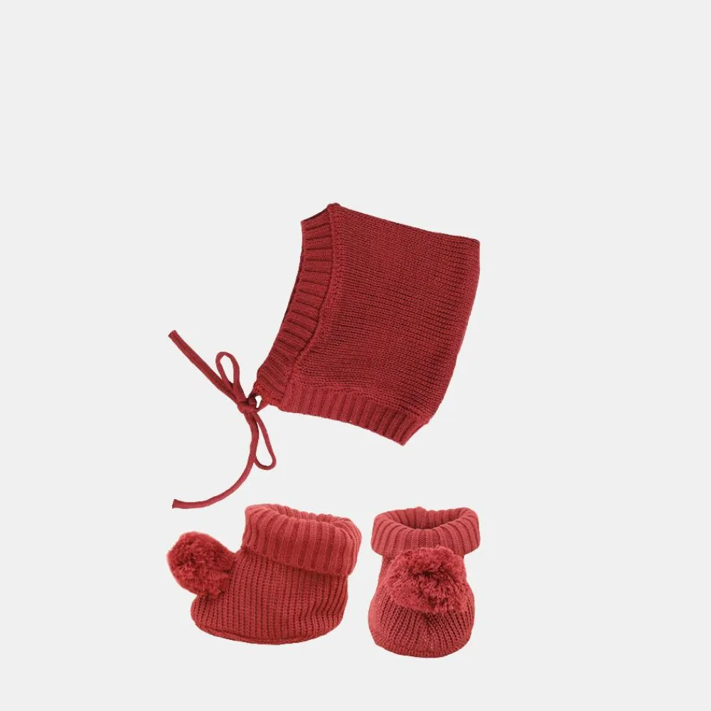 Olli Ella Indoor Play|Doll Accessories|Dinkum Dolls Knit Set - Plum