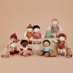 Olli Ella Indoor Play|Doll Accessories|Dinkum Dolls Knit Set - Plum