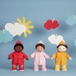 Olli Ella Doll Accessories|Dinkum Dolls Rainy Play Set - Yellow