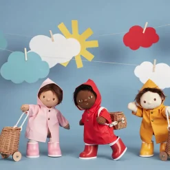 Olli Ella Doll Accessories|Dinkum Dolls Rainy Play Set - Yellow