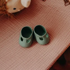 Olli Ella Indoor Play|Doll Accessories|Dinkum Dolls Shoes - Basil Green