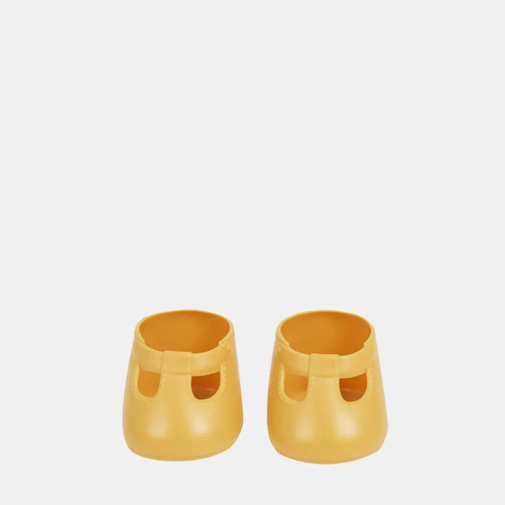 Olli Ella Indoor Play|Doll Accessories|Dinkum Dolls Shoes - Corn Yellow