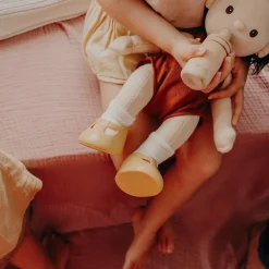 Olli Ella Indoor Play|Doll Accessories|Dinkum Dolls Shoes - Corn Yellow
