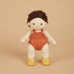 Olli Ella Indoor Play|Doll Accessories|Dinkum Dolls Shoes - Corn Yellow