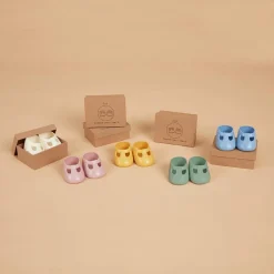 Olli Ella Indoor Play|Doll Accessories|Dinkum Dolls Shoes - Corn Yellow