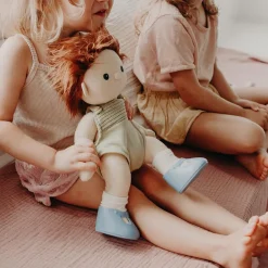 Olli Ella Indoor Play|Doll Accessories|Dinkum Dolls Shoes - Heron Blue