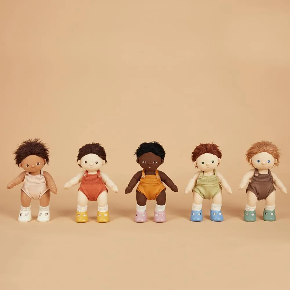 Olli Ella Indoor Play|Doll Accessories|Dinkum Dolls Shoes - Mallow Pink