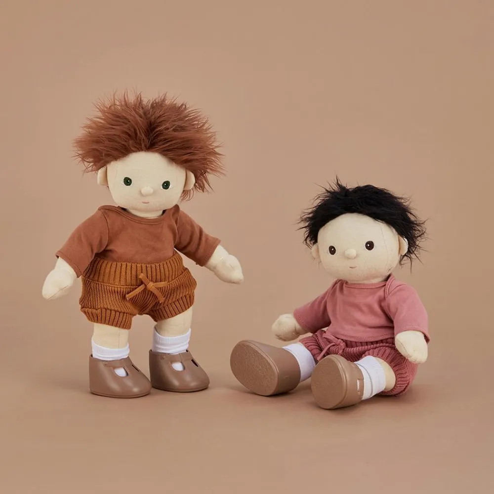 Olli Ella Indoor Play|Doll Accessories|Dinkum Dolls Snuggly Set - Toffee