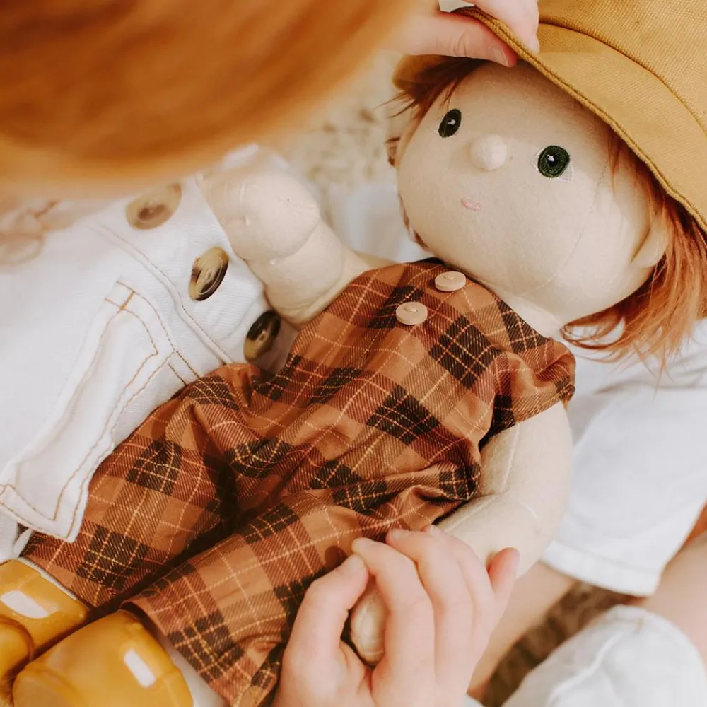 Olli Ella Indoor Play|Doll Accessories|Dinkum Dolls Travel Togs - Apricot