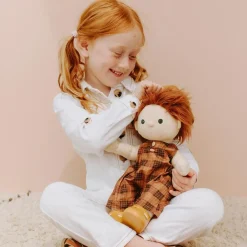 Olli Ella Indoor Play|Doll Accessories|Dinkum Dolls Travel Togs - Apricot