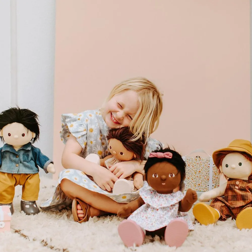Olli Ella Indoor Play|Doll Accessories|Dinkum Dolls Travel Togs - Apricot