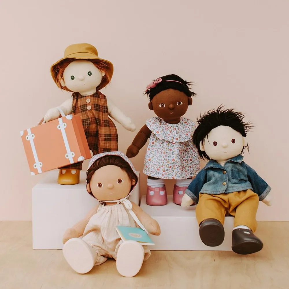 Olli Ella Indoor Play|Doll Accessories|Dinkum Dolls Travel Togs - Apricot