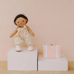 Olli Ella Indoor Play|Doll Accessories|Dinkum Dolls Travel Togs - Blush