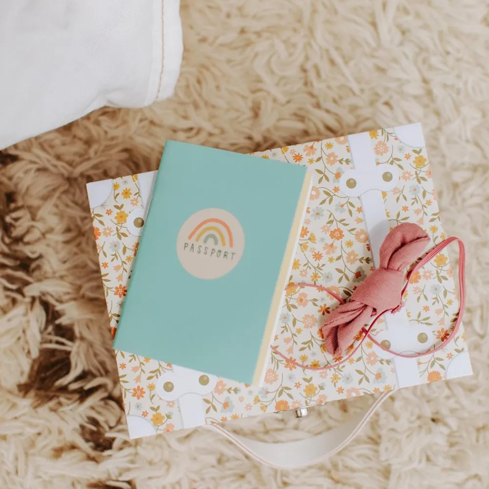 Olli Ella Indoor Play|Doll Accessories|Dinkum Dolls Travel Togs - Prairie Floral