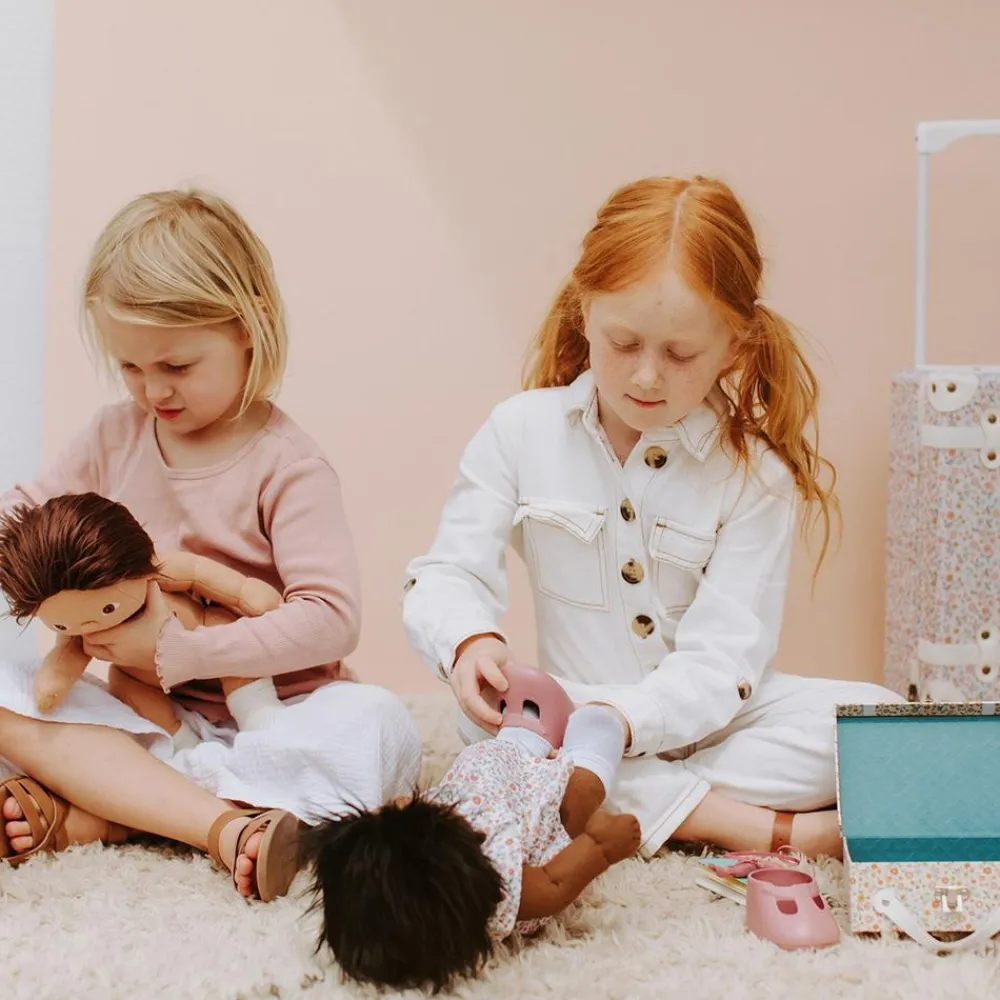 Olli Ella Indoor Play|Doll Accessories|Dinkum Dolls Travel Togs - Prairie Floral