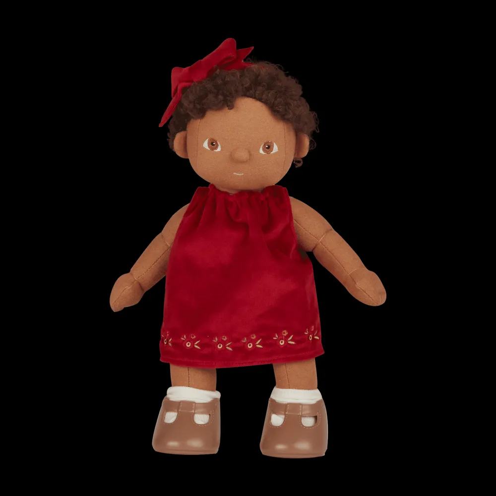 Olli Ella Indoor Play|Doll Accessories|Dinkum Dolls Una Dress Set - Holiday