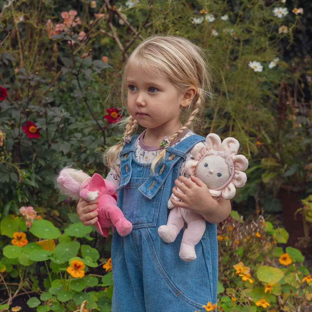 Olli Ella Indoor Play|Soft Toys|Dinky Dinkums Blossom Buds - Rose
