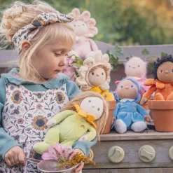 Olli Ella Indoor Play|Soft Toys|Dinky Dinkums Blossom Buds - Sunny