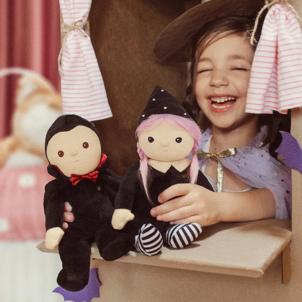 Olli Ella Soft Toys|Small World Play|Dinky Dinkums Dreadful Duo - Vincent Vampire