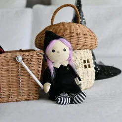 Olli Ella Small World Play|Soft Toys|Dinky Dinkums Dreadful Duo - Willa Witch