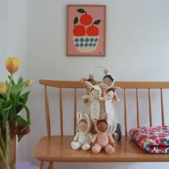 Olli Ella Soft Toys|Dinky Dinkums Fluffle Family - Babs Bunny