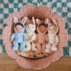 Olli Ella Indoor Play|Soft Toys|Dinky Dinkums Fluffle Family - Babbit Bunny