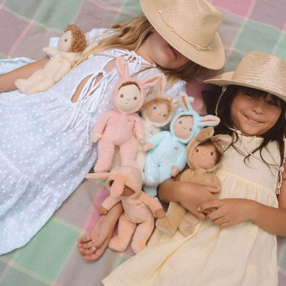 Olli Ella Soft Toys|Dinky Dinkums|Dinky Dinkums Fluffle Family - Bella Bunny