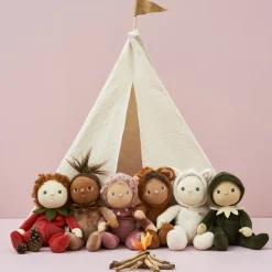 Olli Ella Indoor Play|Soft Toys|Dinky Dinkums Forest Friends - Bobby Bear