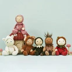 Olli Ella Soft Toys|Small World Play|Dinky Dinkums Forest Friends - Multi Pack