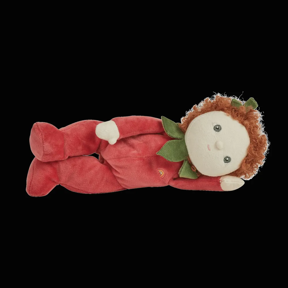 Olli Ella Soft Toys|Small World Play|Dinky Dinkums Forest Friends - Polly Poinsettia