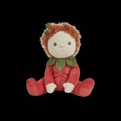 Olli Ella Soft Toys|Small World Play|Dinky Dinkums Forest Friends - Polly Poinsettia