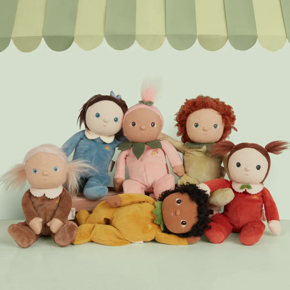 Olli Ella Soft Toys|Small World Play|Dinky Dinkums Fruity Cuties - Betsy Blueberry